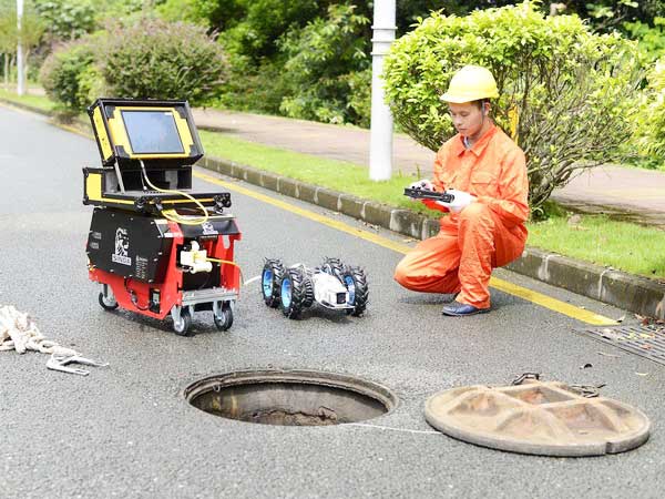 柘荣管道机器人检测